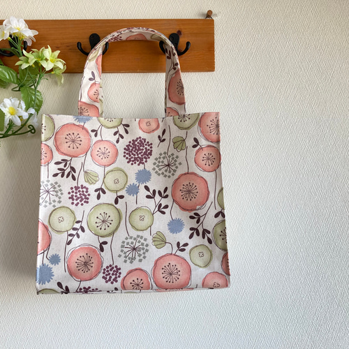 ラミネート オックス 北欧調プリント kotka コトカ トートバッグ