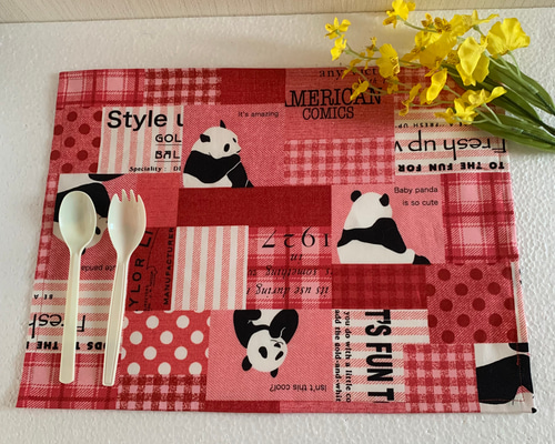 売り切れm(__)m食パンマン ランチョンマット 唄っ