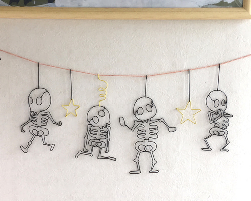 ワイヤーアート「ダンス」 ワイヤーアート「ダンス」 ワイヤーアート「ダンス」