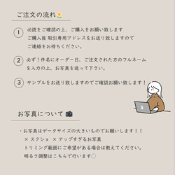 命名書　ベビーポスター  手形 足形　文字お選び頂けます◎ 8枚目の画像