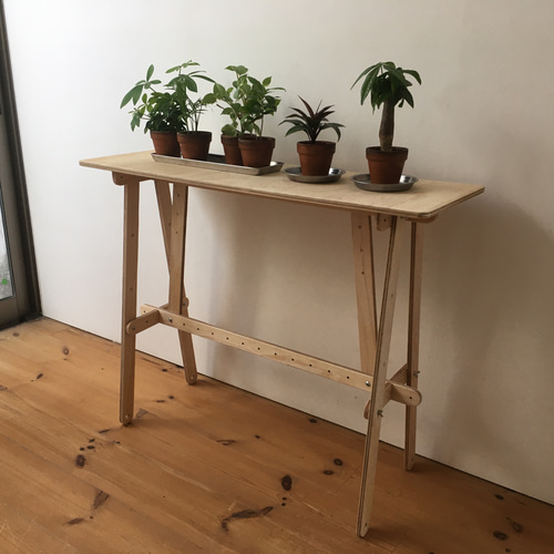 木製カウンターテーブル シンプル&ナチュラル! カウンターテーブル(W900/D300/H700) 〜サイズ