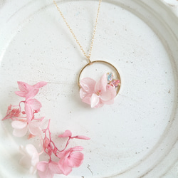繡球花 Millefeuille 繡球花 &amp; bijou [項鍊] Cherry Blossom 第4張的照片