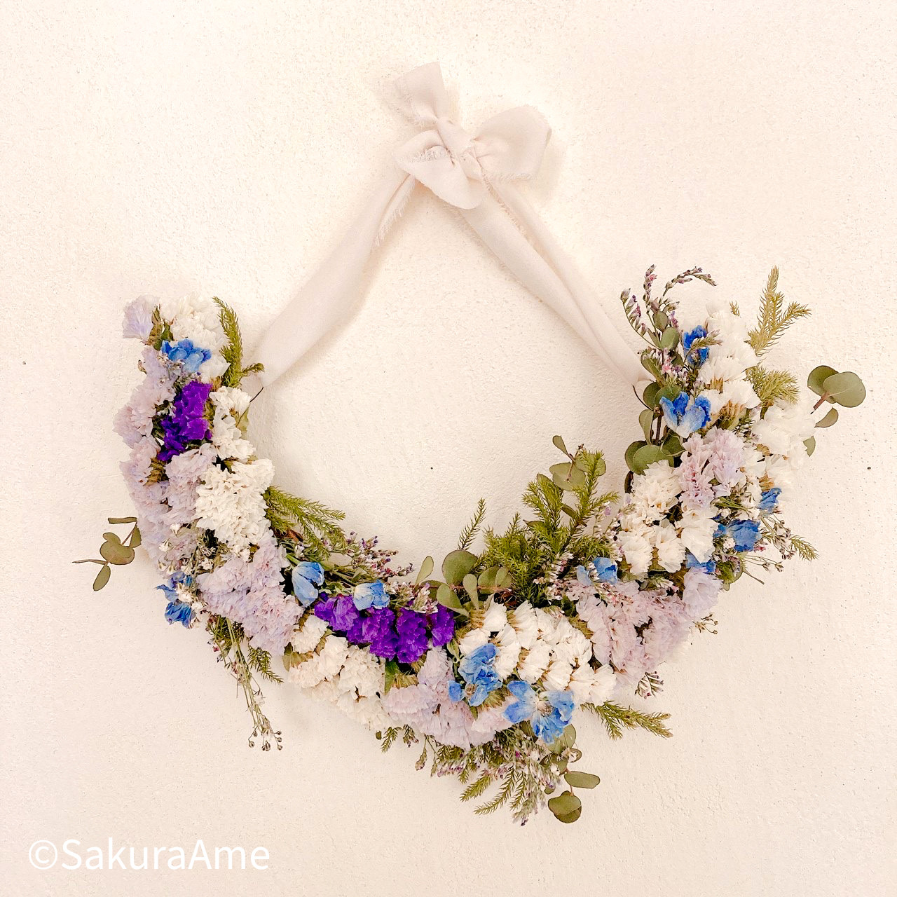 1.リボンハーフリース ☆新作☆リボンハーフリース リース さくらあめ 通販 13909447