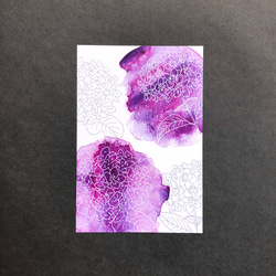 紫陽花のポストカードセット 7枚目の画像