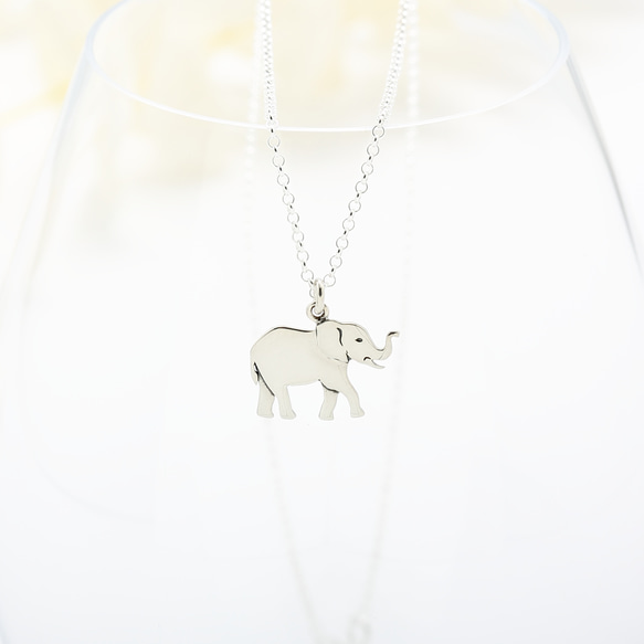 可愛 大象 Elephant s925 純銀 項鍊 生日 情人節 聖誕節 禮物 第5張的照片