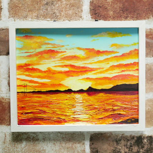 油絵 絵画 【朝焼け町】6切サイズ 絵画 HR 通販 13910396 油絵 絵画 【朝焼け町】6切サイズ 絵画 HR 通販 13910396