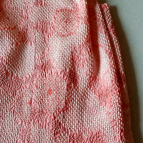 3歳用正絹総絞りの被布(中綿なし）4386m様のリクエスト 子供服