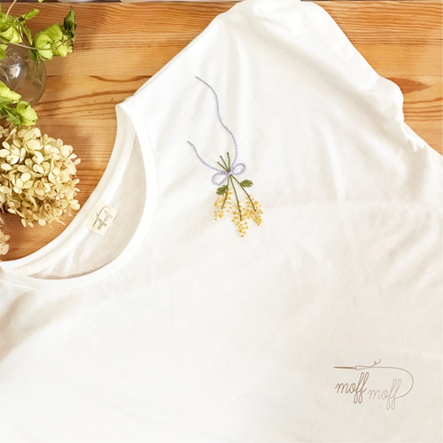 ももはるママ様⭐︎新品　タフィー　半袖　Tシャツ　150㎝　サガラ刺繍　おまとめ トムとジェリー ジェリー＆タフィーサガラ刺繍Tシャツ（メンズ