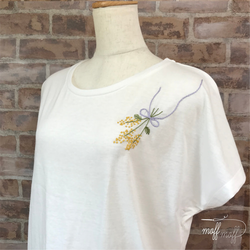 ももはるママ様⭐︎新品　タフィー　半袖　Tシャツ　150㎝　サガラ刺繍　おまとめ トムとジェリー ジェリー＆タフィーサガラ刺繍Tシャツ（メンズ