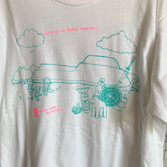 水谷さるころ×yonpo15周年記念Tシャツ 11枚目の画像