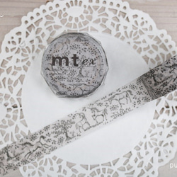 廃盤・mt ドットマスキングテープ（ナイトブルー×マンダリン