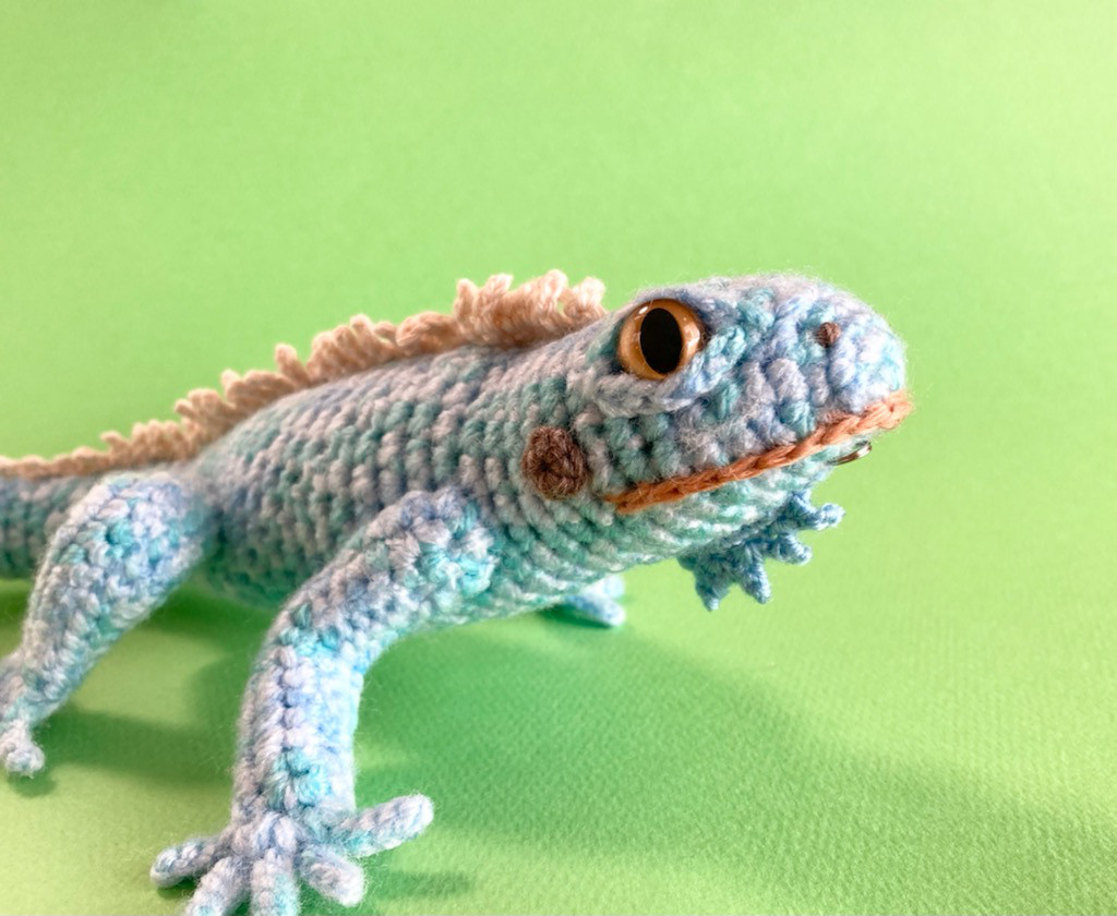 kiitigo*イグアナ＊晴天＊あみぐるみ 5,325円