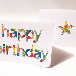 【カード＆封筒セット】BIRTHDAY PEOPLE CARD〜お誕生日のお祝いを協力して伝える人たち〜 5枚目の画像