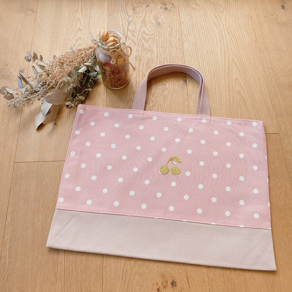 ☆キルトの先生が制作☆【送料無料】入園入学 レッスンバッグ  