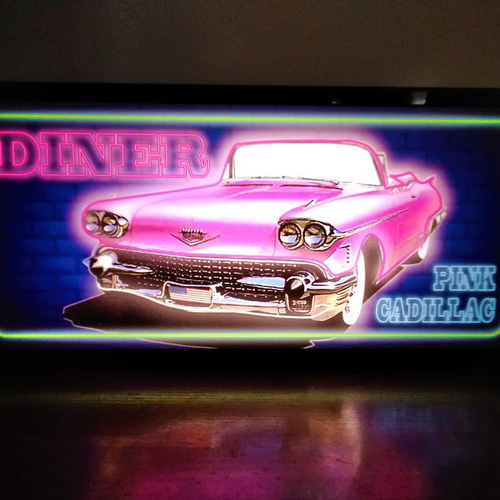 アンティーク ホーロー サイン プレート CADILLAC キャデラック