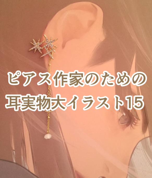 ピアス作家のための耳実物大イラスト 15 人気・おすすめ｜使いやすい・旅行におすすめ 品質保証 全国発送 日本国内発送・最短翌日お届け