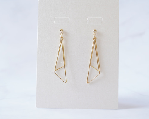 人気作品】 羽根 14kgf 高品質 ゴールド ピアス イヤリング 冬