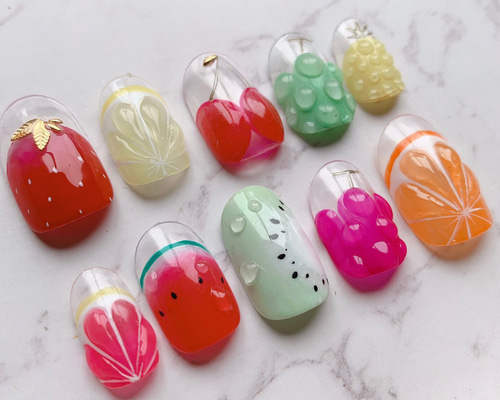 bia♡ ネイルチップ販売様 リクエスト 2点 まとめ商品 bia♡ ネイルチップ販売様 リクエスト 2点 まとめ商品 り様