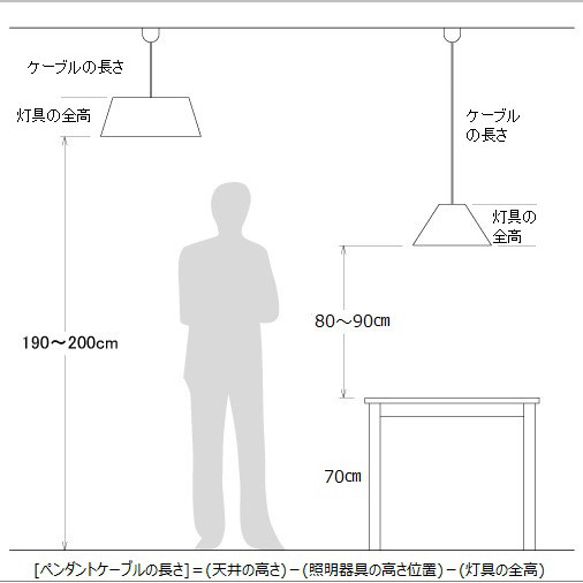 インテリア照明　光映Ⅱ　S4DHP-25　正四角台塔反柱　ペンダントライト 16枚目の画像