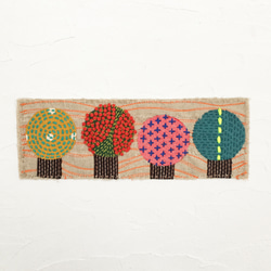 ４本の木（textile art ） 12枚目の画像