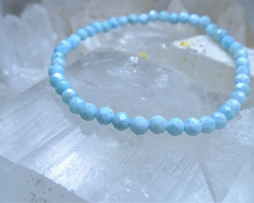 ★sai⭐︎★【海の安らぎを、まとう】ラリマー 天然石 ブレスレット Soldお買い得♡幸せが呼び込めます♡極品ラリマーブレスレット
