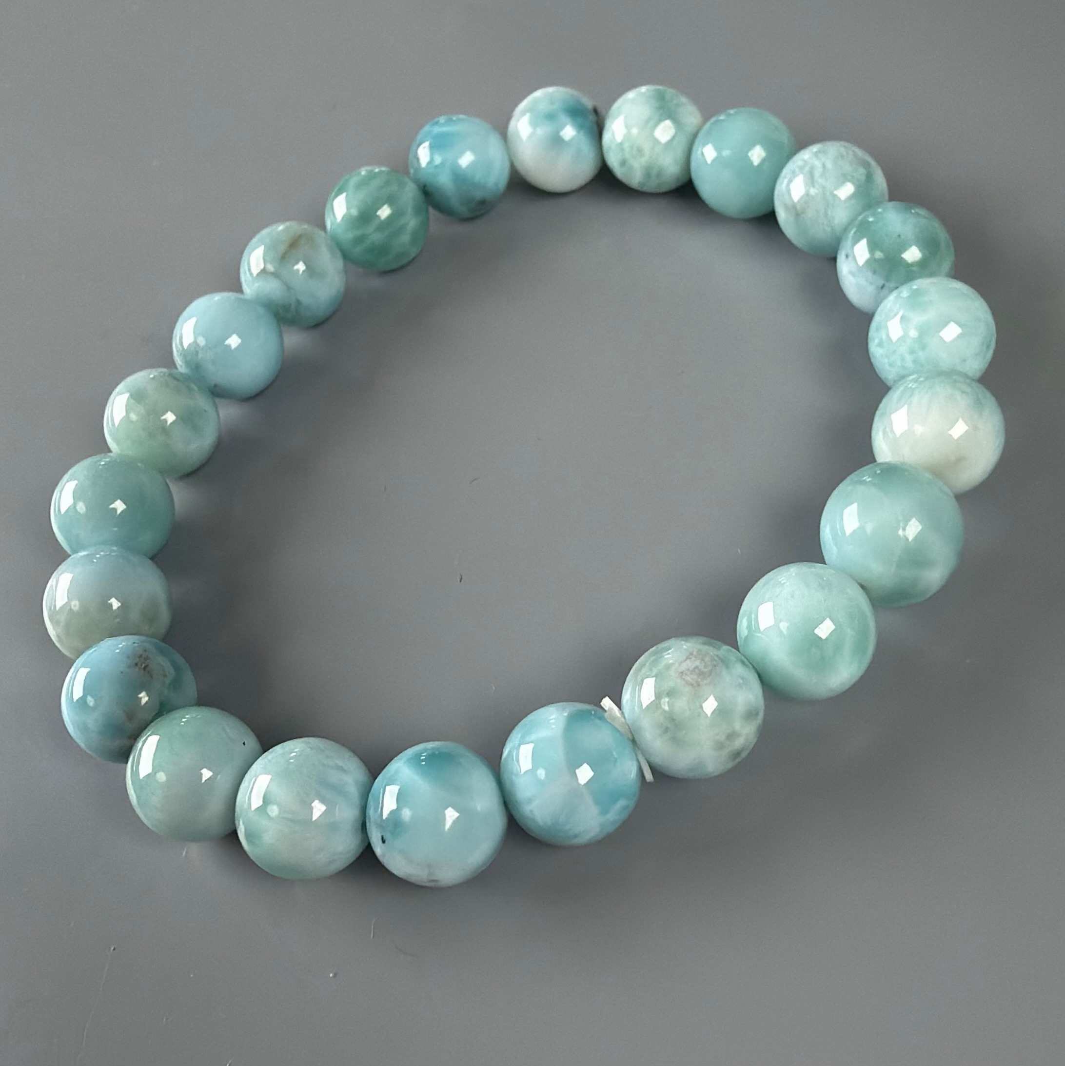 3A ラリマー  8ミリ ブレスレット DB127 9,720円