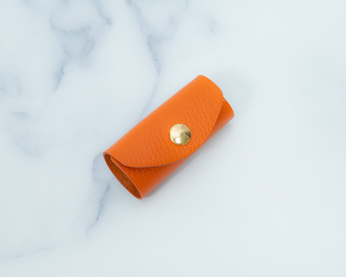 皇居限定 かわいいケース ビタミンカラーのオレンジ色 Amazon.co.jp