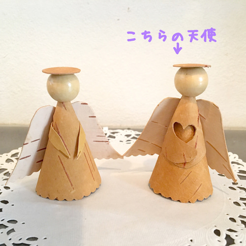 ♡エストニア作家木製置物木彫り天使北欧置物アーティスト北欧インテリアハンドメイド ♡エストニア作家木製置物木彫り天使北欧置物アーティスト北欧