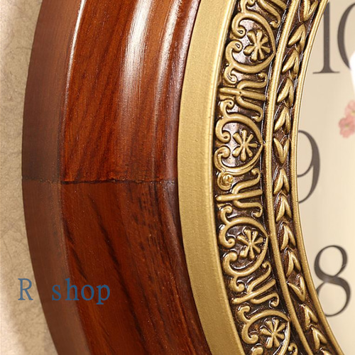 古典壁掛時計デラックス クロック レトロ 振り子時計 実木 静音