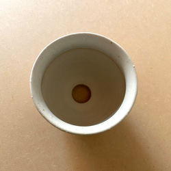 白いほっこり植木鉢#101【プランター】【plant pot】 3枚目の画像