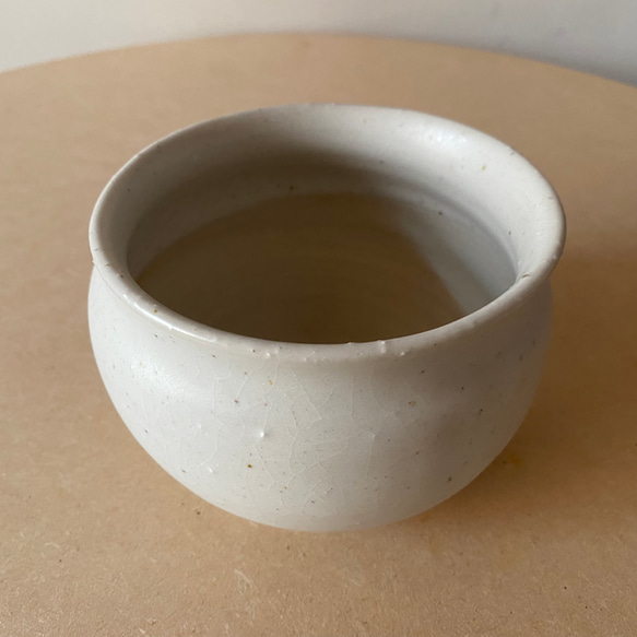 白いほっこり植木鉢#99【プランター】【plant pot】 3枚目の画像