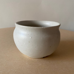 白いほっこり植木鉢#99【プランター】【plant pot】 2枚目の画像