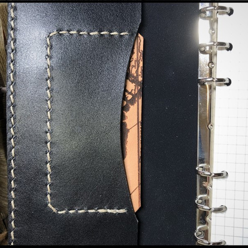 Polilavo】システム手帳 バイブルサイズ 本革 手帳 『栃木レザー』使用