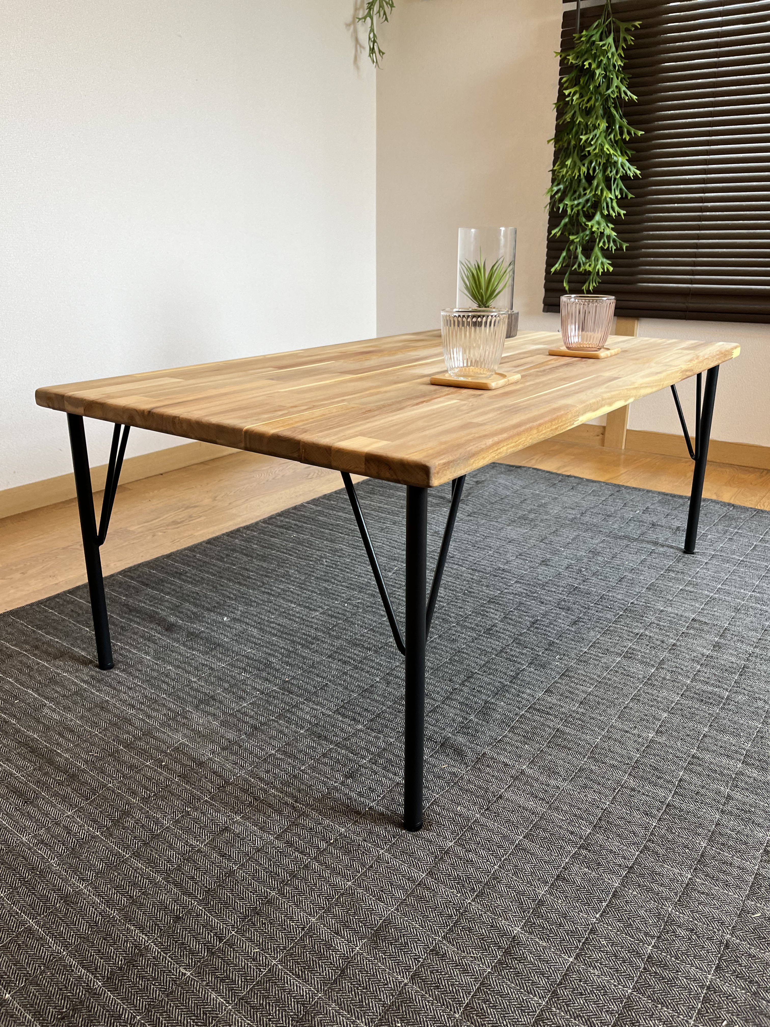 NOCE ローテーブル アカシア×アイアン NOCE ローテーブル アカシア×アイアン