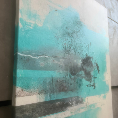 現代アート 53×45.5㎝ 大きめ モダン アートパネル インテリア 絵画