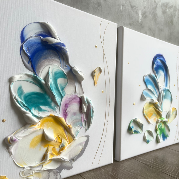 現代アート　80×39㎝　大きめ　モダン　絵画　原画　抽象画　アートパネル 現代アート 53×38㎝ 大きめ モダン アートパネル インテリア