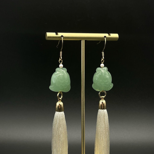 自由自在》玉 天然石 透明感 ギフト 中国風 アジアン チャイナ