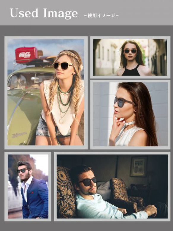 【木製サングラス】EINBAND ウッド 木の眼鏡 おしゃれで新感覚の付け心地 ギフトやプレゼントにもおすすめ♪ 7枚目の画像