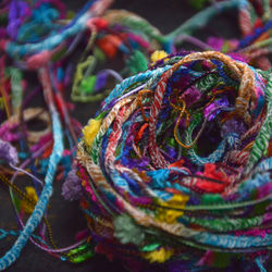 引き揃え糸 メリノウール rainbow nijiyarn 毛糸 nijiyarn 通販