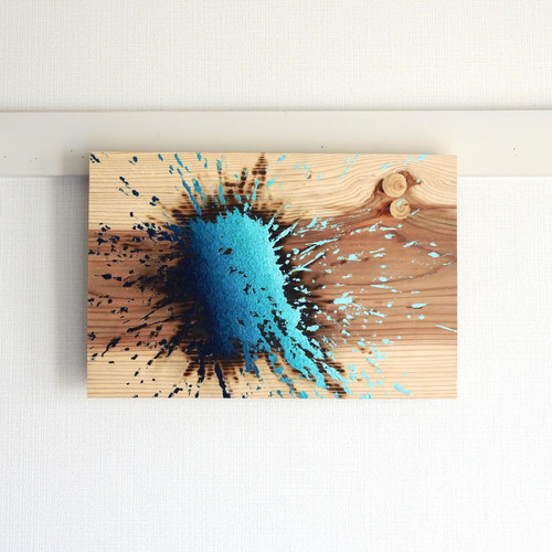 絵画 アート インテリア アートパネル アクリル 抽象画 【W-#3】 絵画  