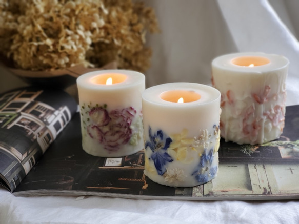 道具がなくても大丈夫！お家で簡単！手作りキャンドル【ブーケ