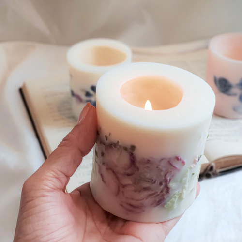 道具がなくても大丈夫！お家で簡単！手作りキャンドル【ブーケ