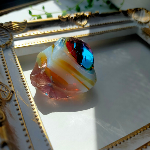 7月1日までお取り置き中】レア アンダラクリスタル シャスタ山 マルチ