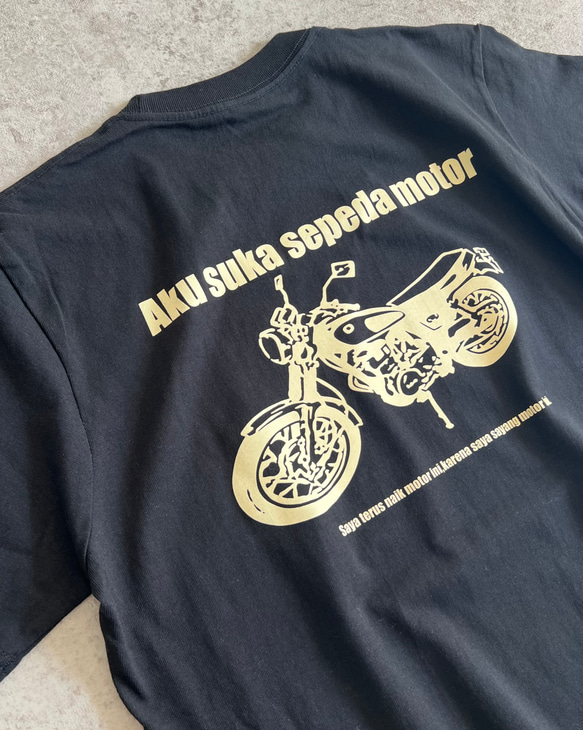 originalバイクTシャツ「SR」 15枚目の画像