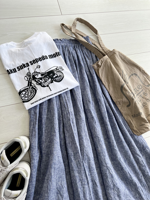 当店ロングセラー♪大人のバイクTシャツ！originalバックプリントTシャツ「SR」 11枚目の画像