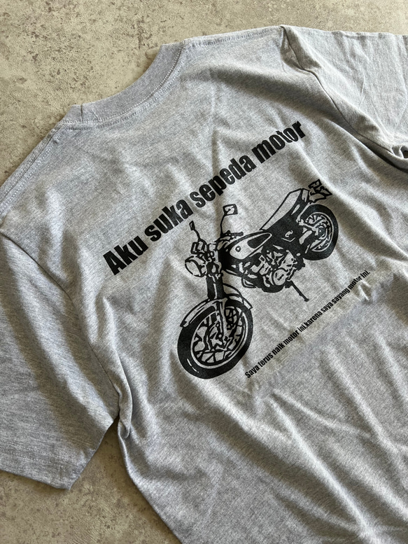 当店ロングセラー♪大人のバイクTシャツ！originalバックプリントTシャツ「SR」 16枚目の画像