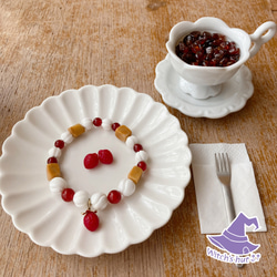 いちご❤︎‬ᒼᑋªⁿꕤ︎︎·͜·オーダーブレスレット いちご❤︎ᒼᑋªⁿꕤ︎︎·͜·オーダーブレスレット いちご