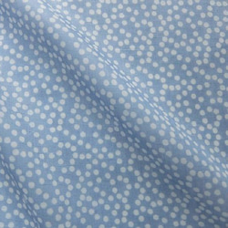 ～Series袖付ブラウス…水色×オフ白ドット～ 2枚目の画像
