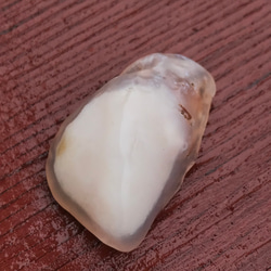 ゴビ石−883 ゴビ瑪瑙　原石　白 1枚目の画像
