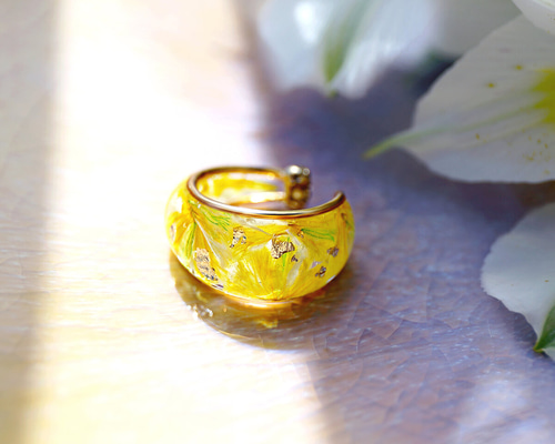 お取り置きお花イヤーカフ* お取り置きお花イヤーカフ*